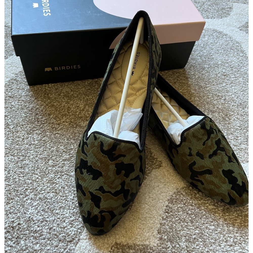 NIB Birdies Blackbird Camo Size 8